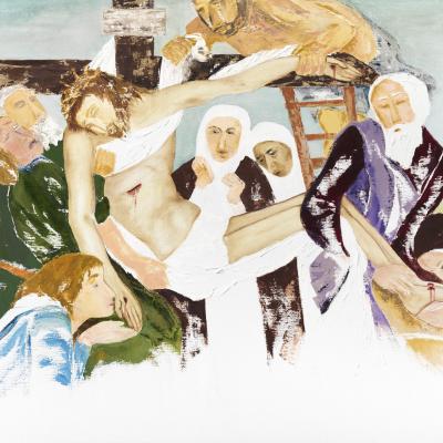 Sublime Silence I Huile sur toile - 89x116